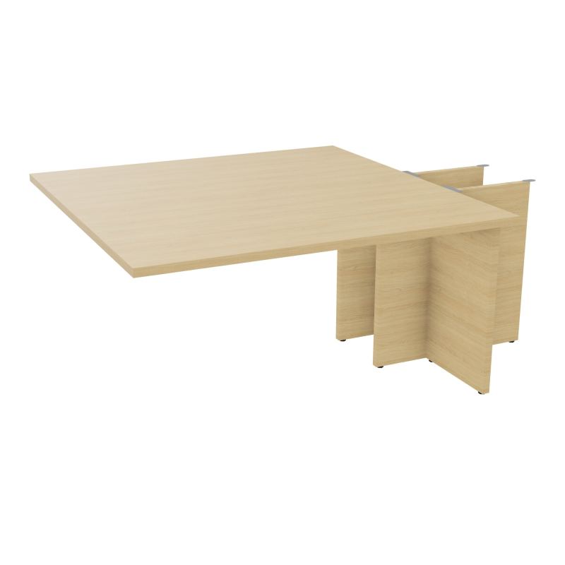 KIT EXTENSION POUR TABLES OVALES 4P L140XP140 CM (2X70) PP OBTX4 2 PIEDS PX R1 R1