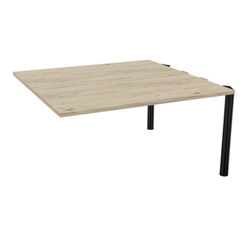 KIT EXTENSION POUR TABLES OVALES 4P L140XP140 CM (2X70) PP OBTX4 4 PIEDS MÉTAL Ø70 R3 SG