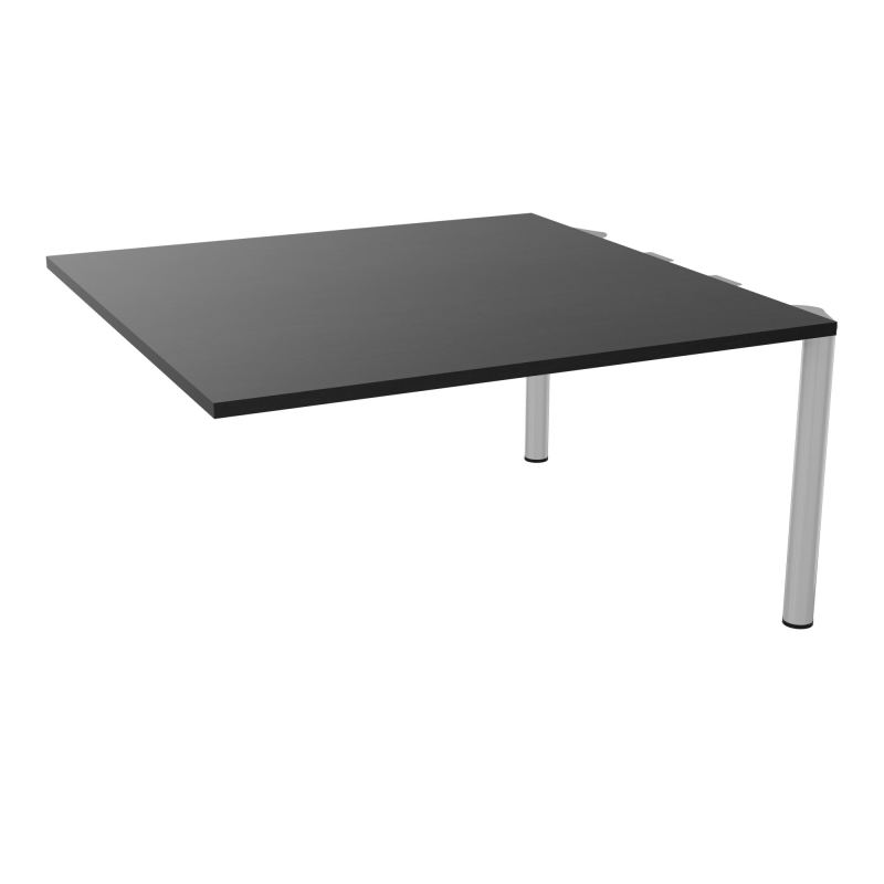 KIT EXTENSION POUR TABLES OVALES 4P L140XP140 CM (2X70) PP OBTX4 4 PIEDS MÉTAL Ø70 RK SA