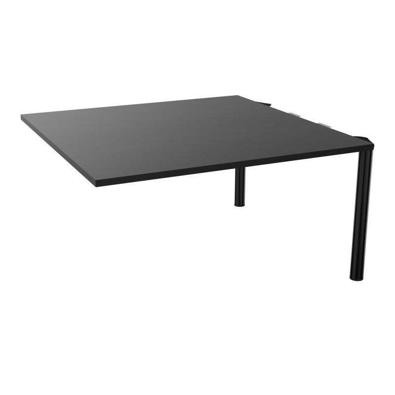 KIT EXTENSION POUR TABLES OVALES 4P L140XP140 CM (2X70) PP OBTX4 4 PIEDS MÉTAL Ø70 RK SG