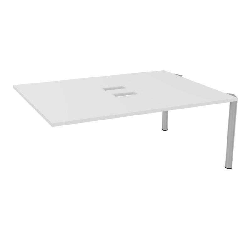 KIT EXTENSION POUR TABLES OVALES 6P L180XP140 CM (2X70) DÉC TRAPPE X2+GOULOTTE DBLE 4 PIE