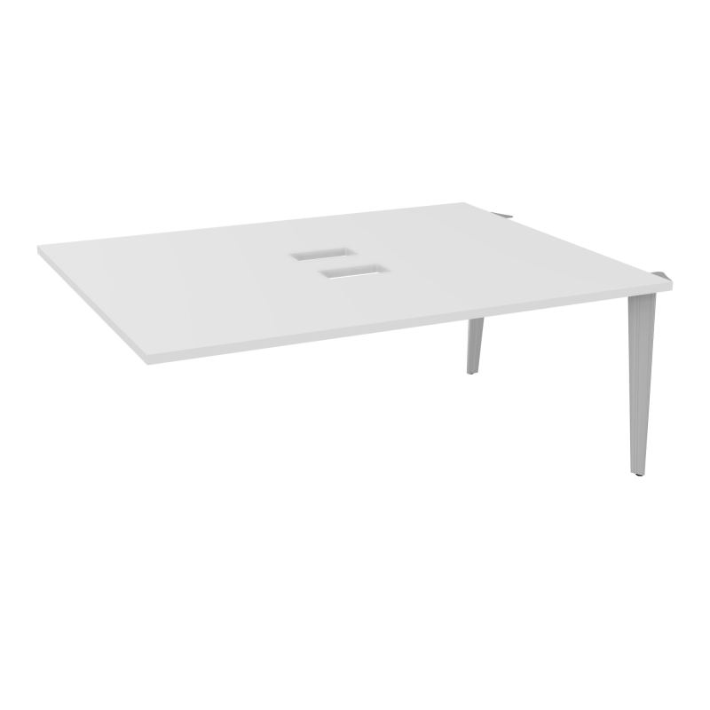 KIT EXTENSION POUR TABLES OVALES 6P L180XP140 CM (2X70) DÉC TRAPPE X2+GOULOTTE DBLE 3+1 P