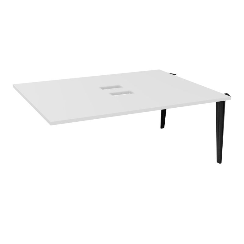 KIT EXTENSION POUR TABLES OVALES 6P L180XP140 CM (2X70) DÉC TRAPPE X2+GOULOTTE DBLE 3+1 P