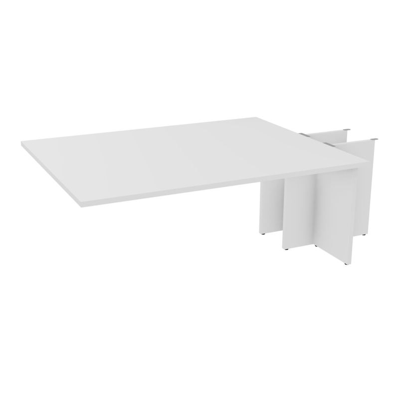 KIT EXTENSION POUR TABLES OVALES 6P L180XP140 CM (2X70) PP OBTX4 2 PIEDS PX MG MG