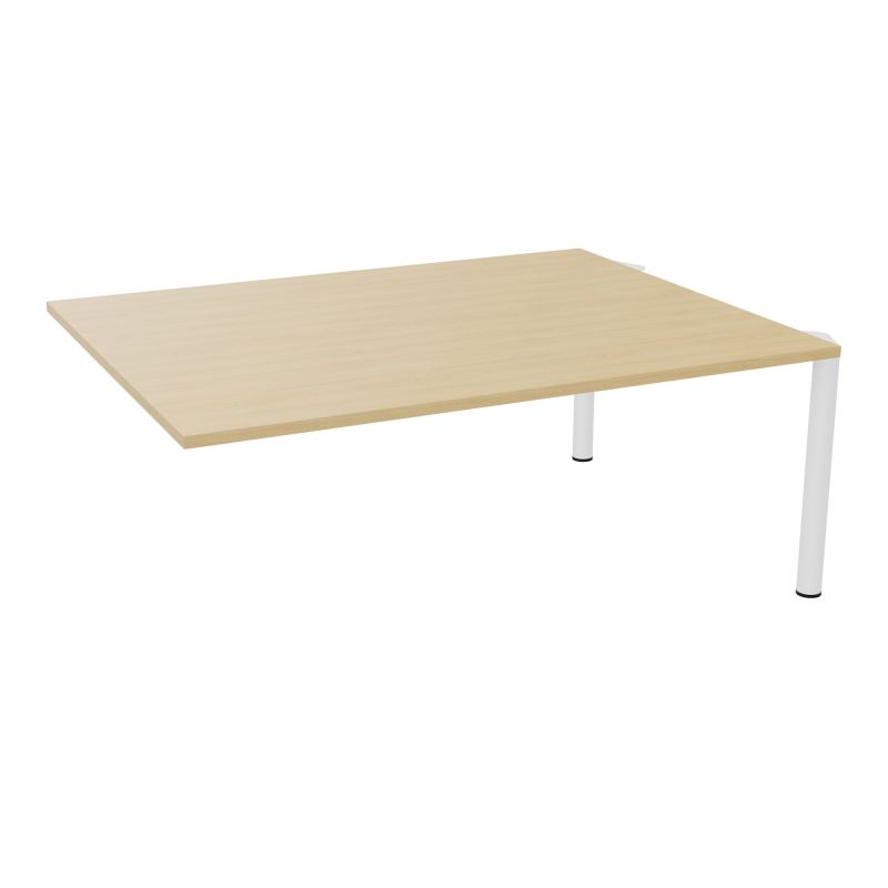 KIT EXTENSION POUR TABLES OVALES 6P L180XP140 CM (2X70) PP OBTX4 4 PIEDS MÉTAL Ø70 R1 SO