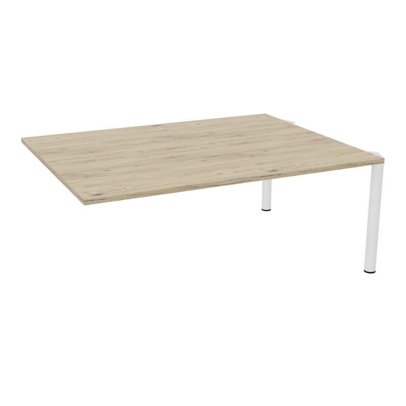 KIT EXTENSION POUR TABLES OVALES 6P L180XP140 CM (2X70) PP OBTX4 4 PIEDS MÉTAL Ø70 R3 SO