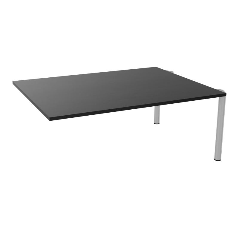 KIT EXTENSION POUR TABLES OVALES 6P L180XP140 CM (2X70) PP OBTX4 4 PIEDS MÉTAL Ø70 RK SA
