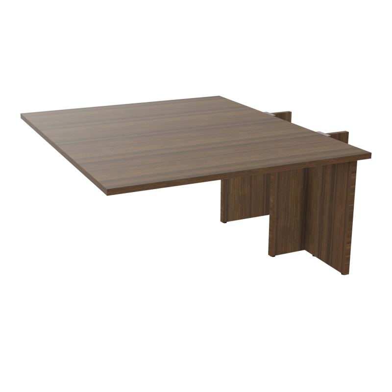 KIT EXTENSION POUR TABLES ELLIPTIQUES 4P L140XP170 CM (2X85) DÉC TRAPPE X2+GOULOTTE DBLE