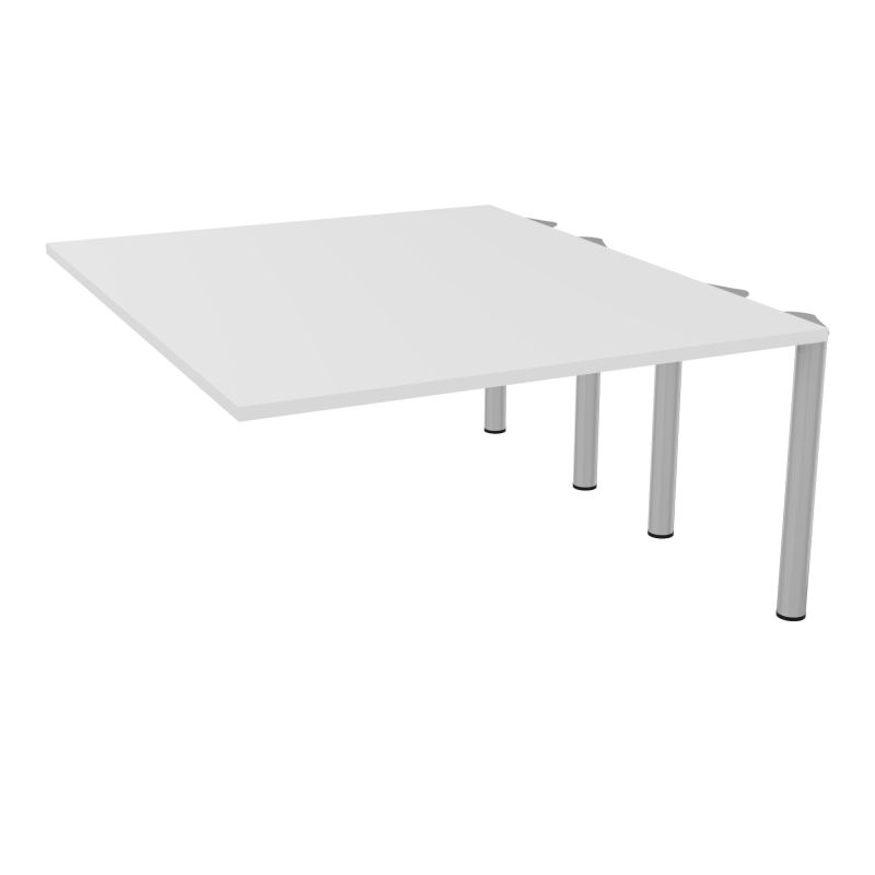KIT EXTENSION POUR TABLES ELLIPTIQUES 4P L140XP170 CM (2X85) PP OBTX4 4 PIEDS MÉTAL Ø70 M