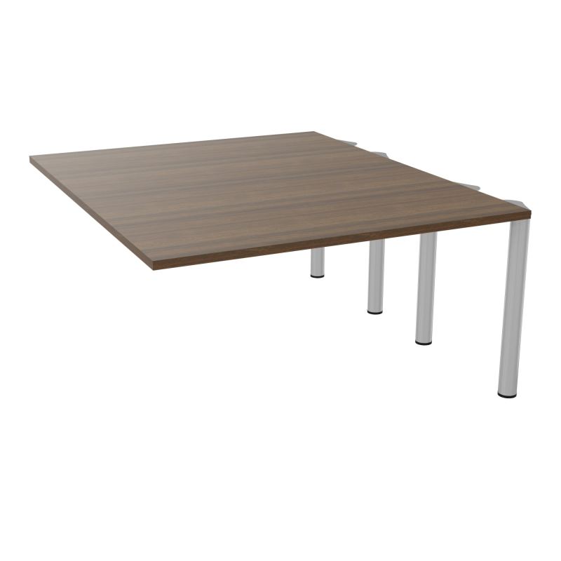 KIT EXTENSION POUR TABLES ELLIPTIQUES 4P L140XP170 CM (2X85) PP OBTX4 4 PIEDS MÉTAL Ø70 N