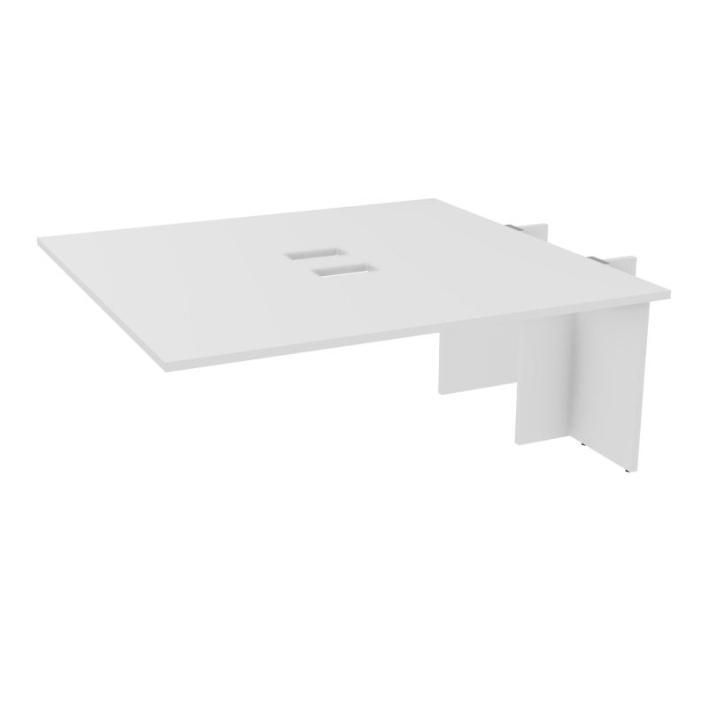KIT EXTENSION POUR TABLES ELLIPTIQUES 6P L180XP170 CM (2X85) DÉC TRAPPE X2+GOULOTTE DBLE