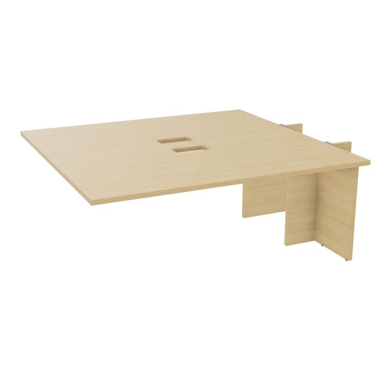 KIT EXTENSION POUR TABLES ELLIPTIQUES 6P L180XP170 CM (2X85) DÉC TRAPPE X2+GOULOTTE DBLE