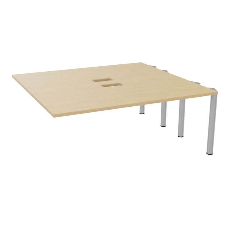 KIT EXTENSION POUR TABLES ELLIPTIQUES 6P L180XP170 CM (2X85) DÉC TRAPPE X2+GOULOTTE DBLE