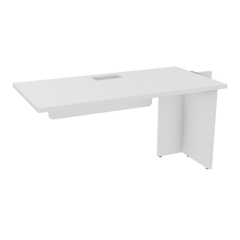 EXTENSION 2P L140XP70 CM POUR TABLES U, V, LOSANGE ET RONDE DÉC TRAPPE X1+GOULOTTE SIMPLE
