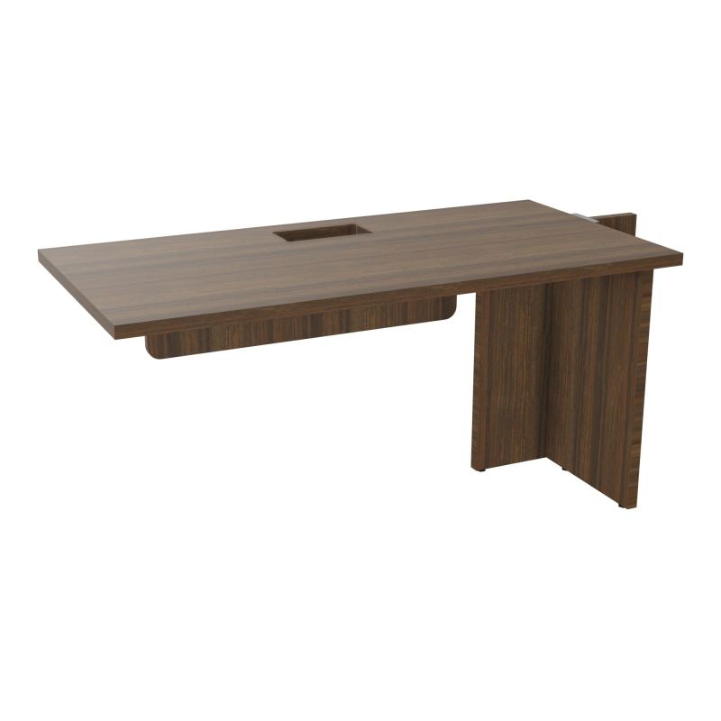 EXTENSION 2P L140XP70 CM POUR TABLES U, V, LOSANGE ET RONDE DÉC TRAPPE X1+GOULOTTE SIMPLE