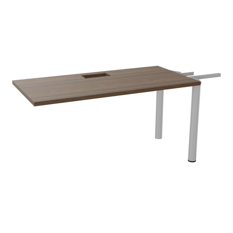 EXTENSION 2P L140XP70 CM POUR TABLES U, V, LOSANGE ET RONDE DÉC TRAPPE X1+GOULOTTE SIMPLE