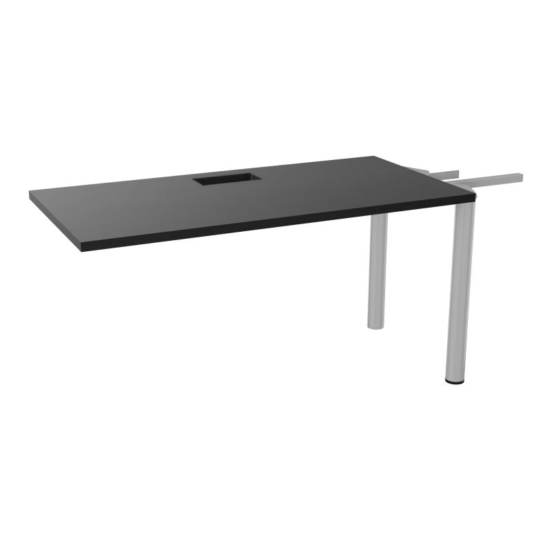 EXTENSION 2P L140XP70 CM POUR TABLES U, V, LOSANGE ET RONDE DÉC TRAPPE X1+GOULOTTE SIMPLE