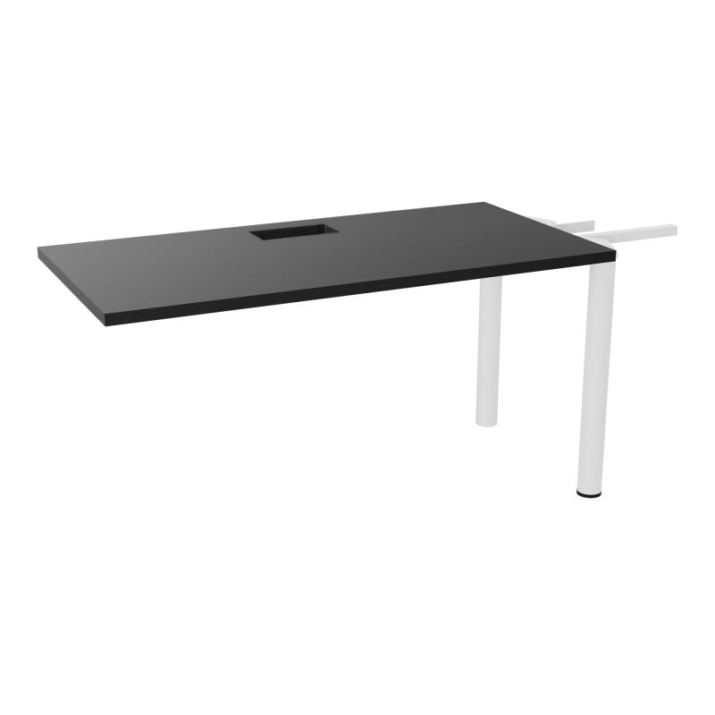 EXTENSION 2P L140XP70 CM POUR TABLES U, V, LOSANGE ET RONDE DÉC TRAPPE X1+GOULOTTE SIMPLE