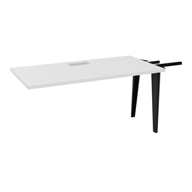 EXTENSION 2P L140XP70 CM POUR TABLES U, V, LOSANGE ET RONDE DÉC TRAPPE X1+GOULOTTE SIMPLE