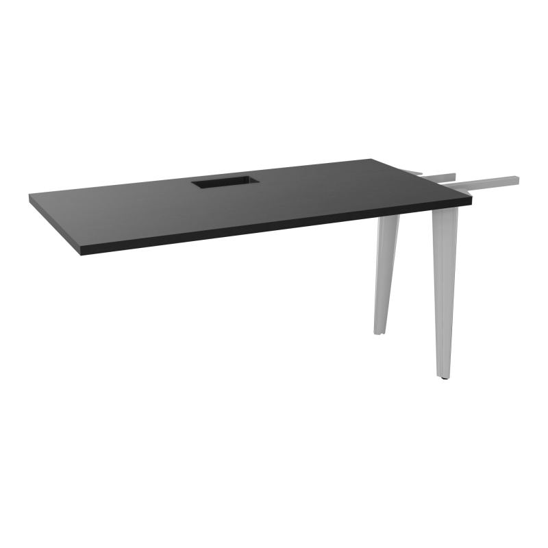 EXTENSION 2P L140XP70 CM POUR TABLES U, V, LOSANGE ET RONDE DÉC TRAPPE X1+GOULOTTE SIMPLE