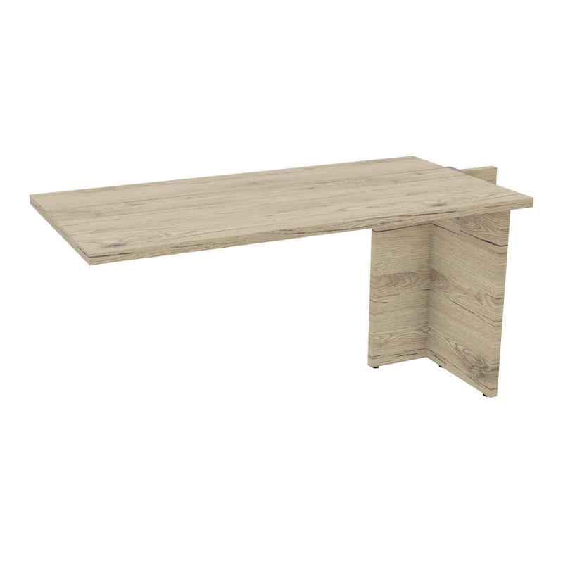 EXTENSION 2P L140XP70 CM POUR TABLES U, V, LOSANGE ET RONDE PP OBTX2 1 PIED PX R3 R3