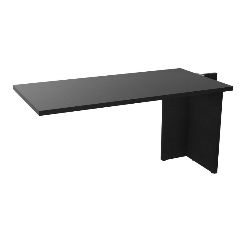 EXTENSION 2P L140XP70 CM POUR TABLES U, V, LOSANGE ET RONDE PP OBTX2 1 PIED PX RK RK