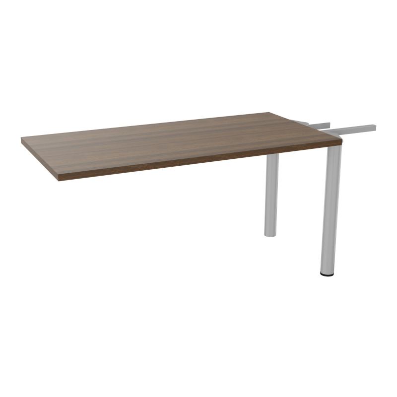 EXTENSION 2P L140XP70 CM POUR TABLES U, V, LOSANGE ET RONDE PP OBTX2 2 PIEDS MÉTAL Ø70 N6