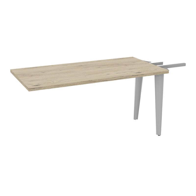 EXTENSION 2P L140XP70 CM POUR TABLES U, V, LOSANGE ET RONDE PP OBTX2 1+1 PIEDS TRIANG R3