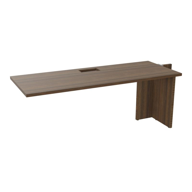 EXTENSION 3P L180XP70 CM POUR TABLES U, V, LOSANGE ET RONDE DÉC TRAPPE X1+GOULOTTE SIMPLE
