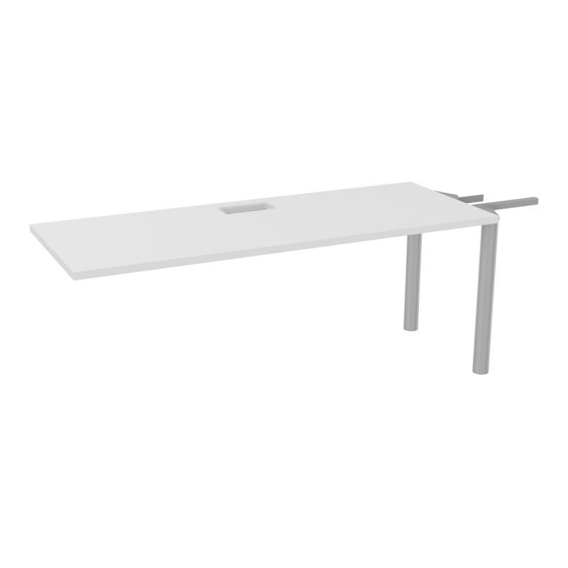 EXTENSION 3P L180XP70 CM POUR TABLES U, V, LOSANGE ET RONDE DÉC TRAPPE X1+GOULOTTE SIMPLE