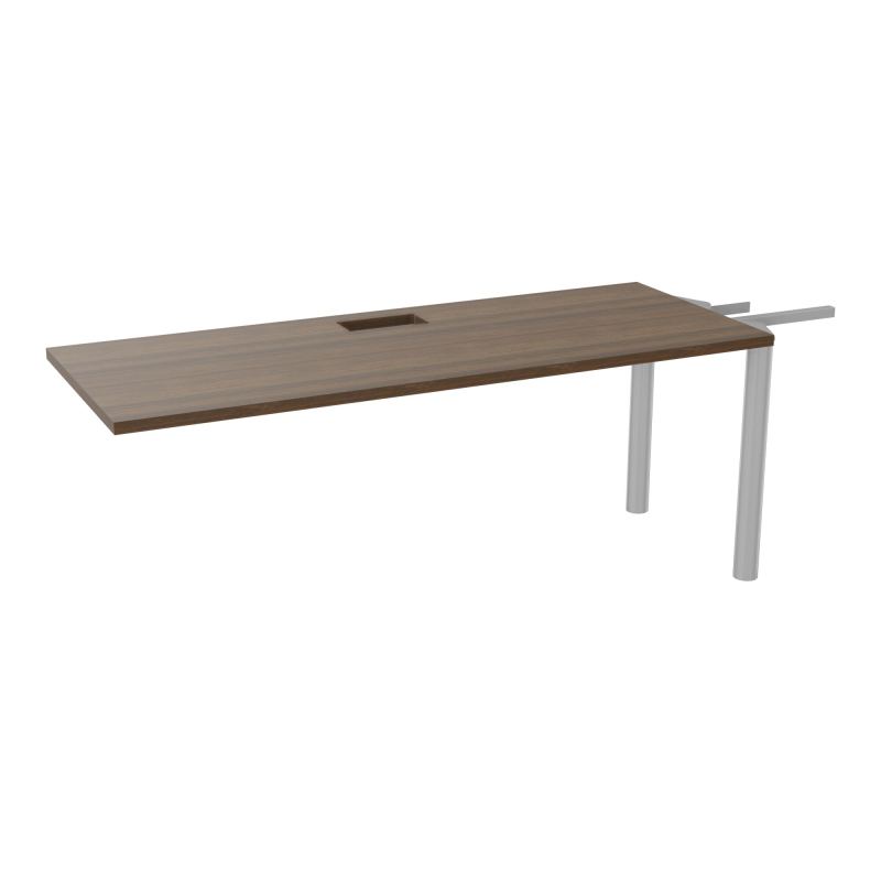 EXTENSION 3P L180XP70 CM POUR TABLES U, V, LOSANGE ET RONDE DÉC TRAPPE X1+GOULOTTE SIMPLE