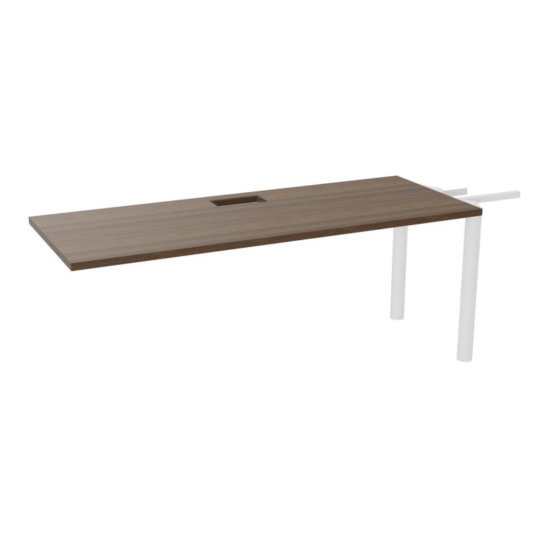EXTENSION 3P L180XP70 CM POUR TABLES U, V, LOSANGE ET RONDE DÉC TRAPPE X1+GOULOTTE SIMPLE
