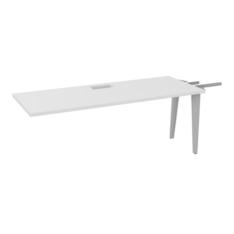 EXTENSION 3P L180XP70 CM POUR TABLES U, V, LOSANGE ET RONDE DÉC TRAPPE X1+GOULOTTE SIMPLE