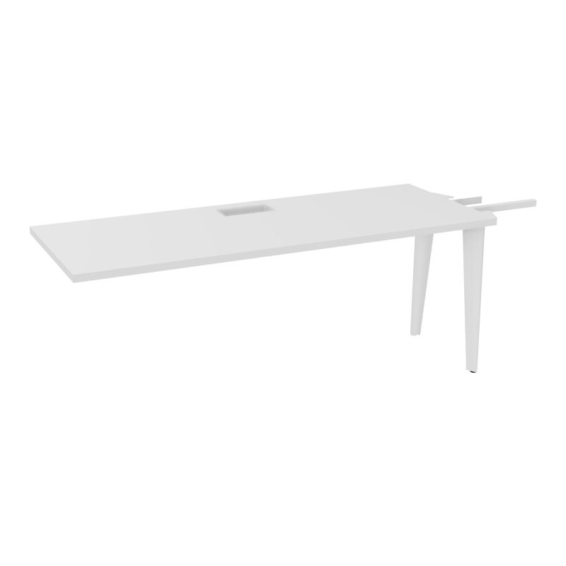 EXTENSION 3P L180XP70 CM POUR TABLES U, V, LOSANGE ET RONDE DÉC TRAPPE X1+GOULOTTE SIMPLE