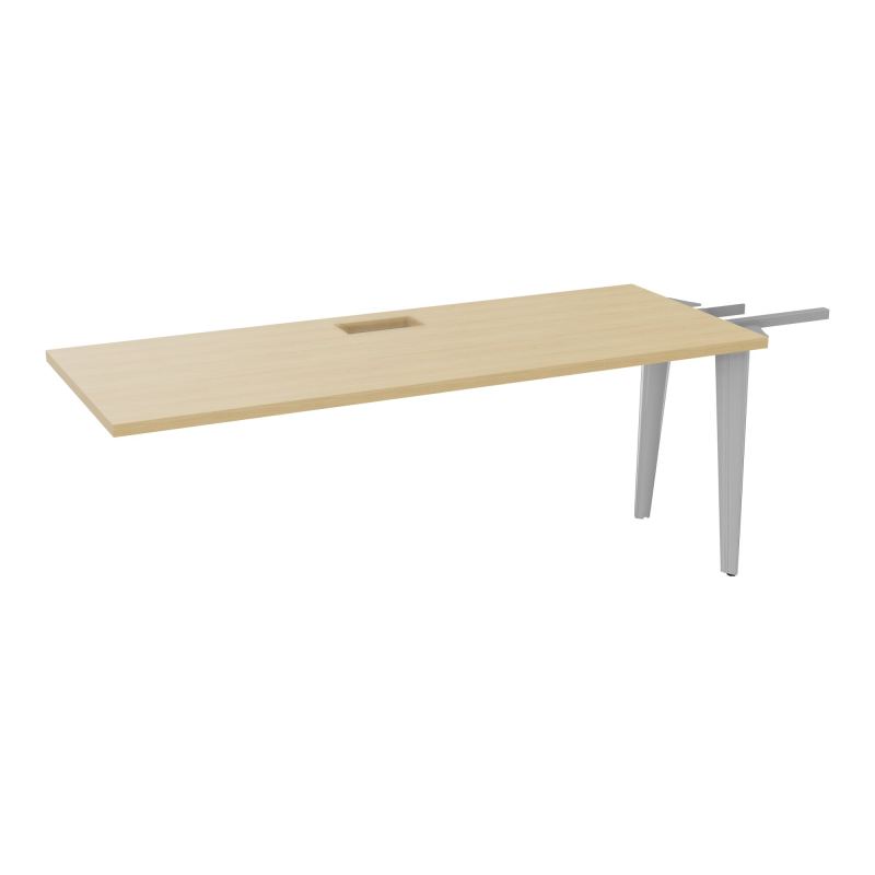 EXTENSION 3P L180XP70 CM POUR TABLES U, V, LOSANGE ET RONDE DÉC TRAPPE X1+GOULOTTE SIMPLE