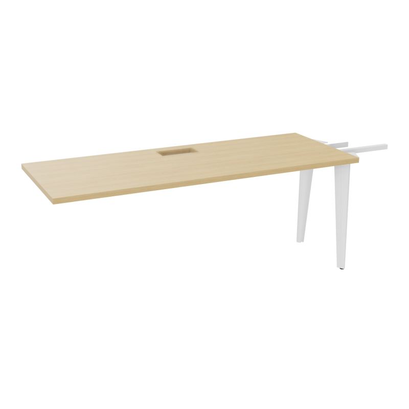 EXTENSION 3P L180XP70 CM POUR TABLES U, V, LOSANGE ET RONDE DÉC TRAPPE X1+GOULOTTE SIMPLE