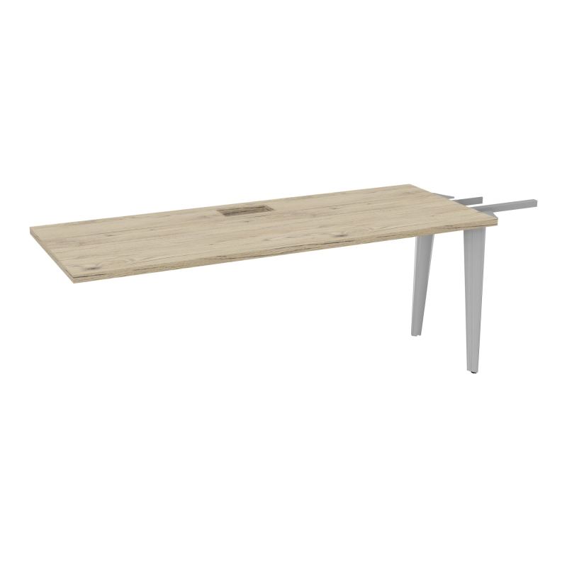 EXTENSION 3P L180XP70 CM POUR TABLES U, V, LOSANGE ET RONDE DÉC TRAPPE X1+GOULOTTE SIMPLE