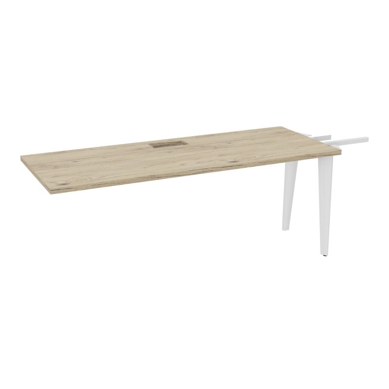 EXTENSION 3P L180XP70 CM POUR TABLES U, V, LOSANGE ET RONDE DÉC TRAPPE X1+GOULOTTE SIMPLE