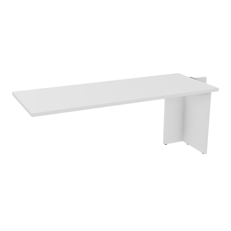 EXTENSION 3P L180XP70 CM POUR TABLES U, V, LOSANGE ET RONDE PP OBTX2 1 PIED PX MG MG