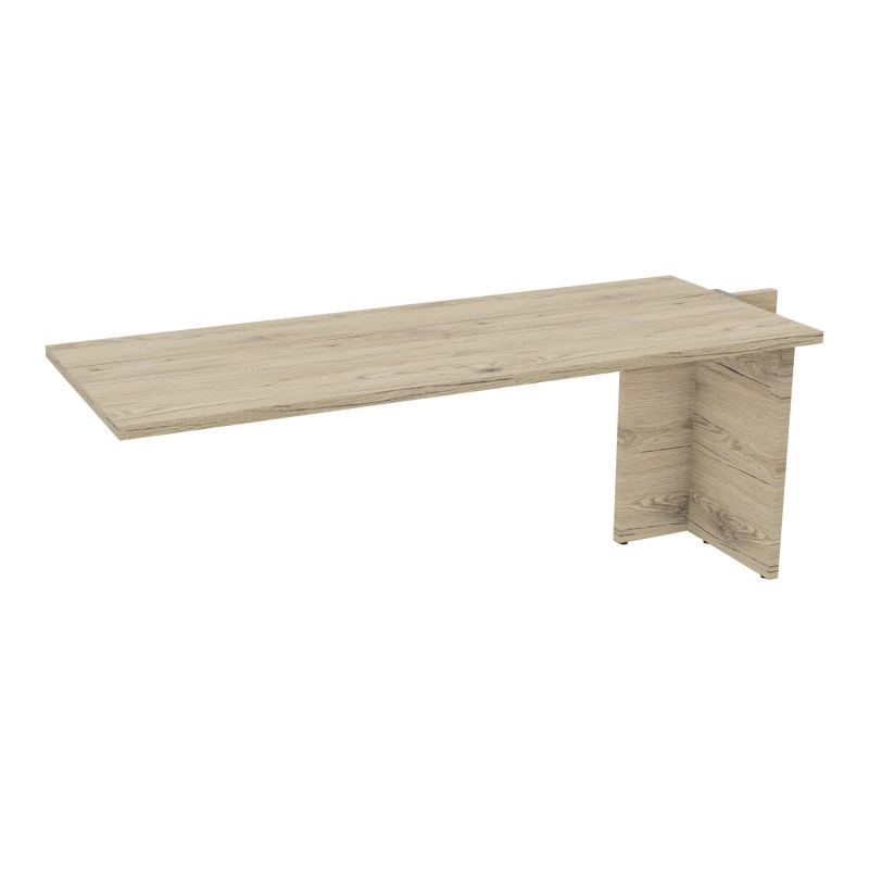 EXTENSION 3P L180XP70 CM POUR TABLES U, V, LOSANGE ET RONDE PP OBTX2 1 PIED PX R3 R3