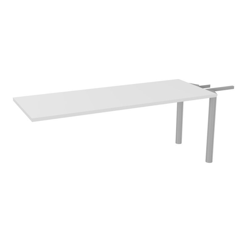 EXTENSION 3P L180XP70 CM POUR TABLES U, V, LOSANGE ET RONDE PP OBTX2 2 PIEDS MÉTAL Ø70 MG