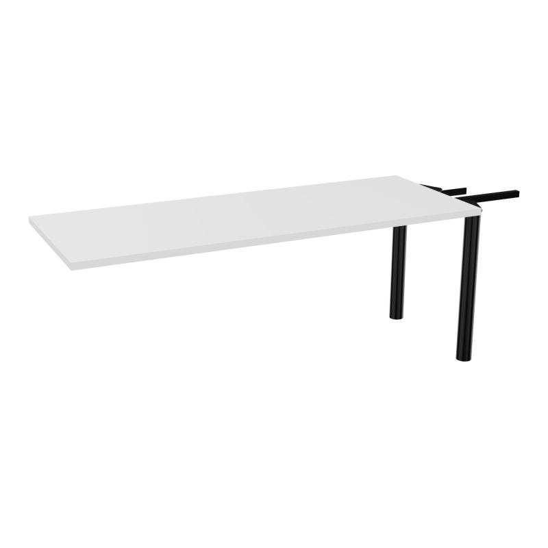 EXTENSION 3P L180XP70 CM POUR TABLES U, V, LOSANGE ET RONDE PP OBTX2 2 PIEDS MÉTAL Ø70 MG