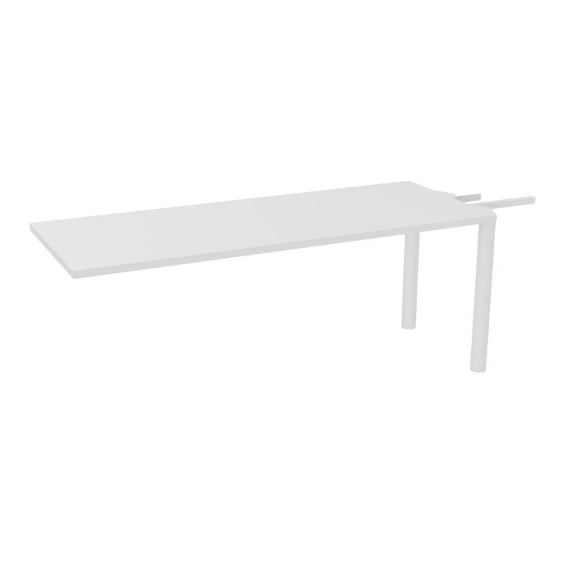 EXTENSION 3P L180XP70 CM POUR TABLES U, V, LOSANGE ET RONDE PP OBTX2 2 PIEDS MÉTAL Ø70 MG