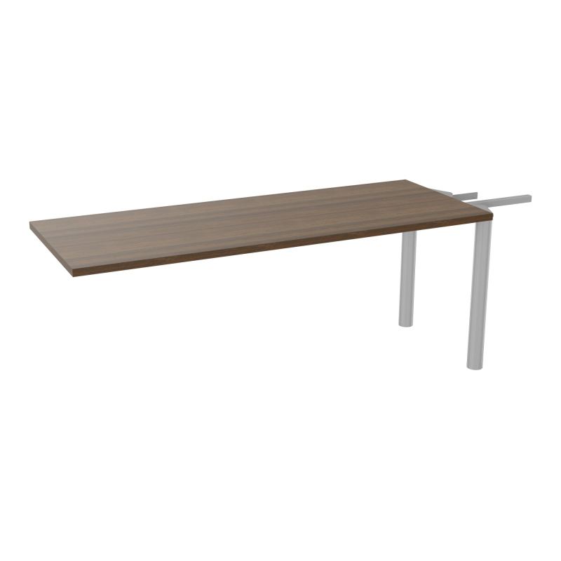 EXTENSION 3P L180XP70 CM POUR TABLES U, V, LOSANGE ET RONDE PP OBTX2 2 PIEDS MÉTAL Ø70 N6
