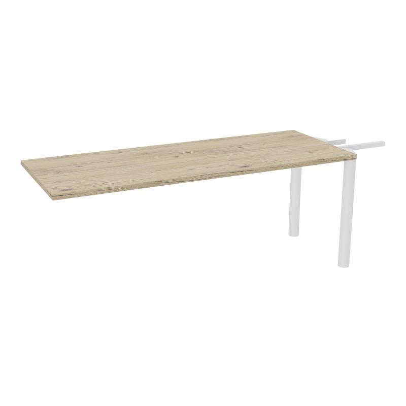 EXTENSION 3P L180XP70 CM POUR TABLES U, V, LOSANGE ET RONDE PP OBTX2 2 PIEDS MÉTAL Ø70 R3