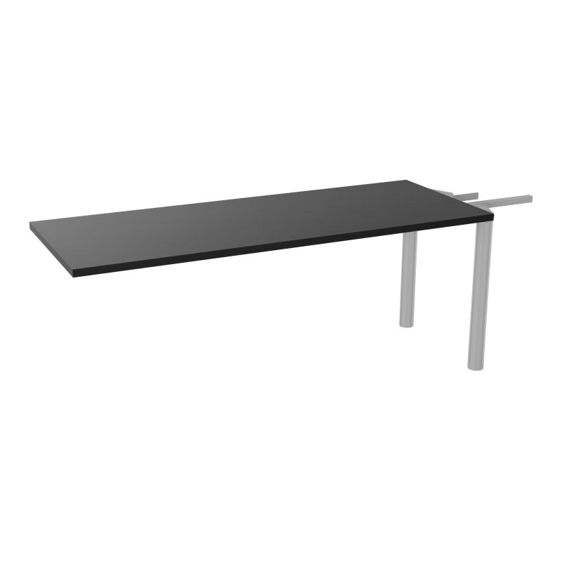 EXTENSION 3P L180XP70 CM POUR TABLES U, V, LOSANGE ET RONDE PP OBTX2 2 PIEDS MÉTAL Ø70 RK