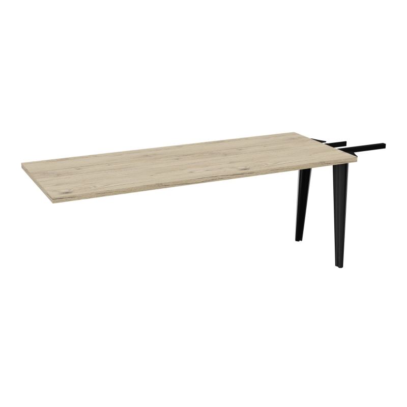 EXTENSION 3P L180XP70 CM POUR TABLES U, V, LOSANGE ET RONDE PP OBTX2 1+1 PIEDS TRIANG R3