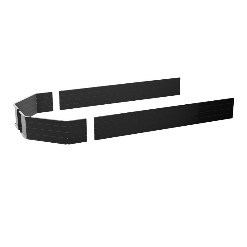 KIT VDF MÉTAL POUR TABLE U L315 CM (2XL150+2 TRIPTYQUES L100) SG