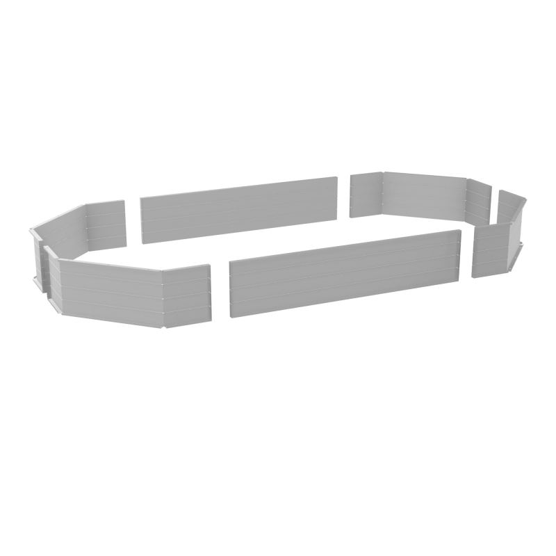 KIT VDF MÉTAL POUR TABLE U FERMÉE L410 CM (2XL130+4 TRIPTYQUES L100) SA