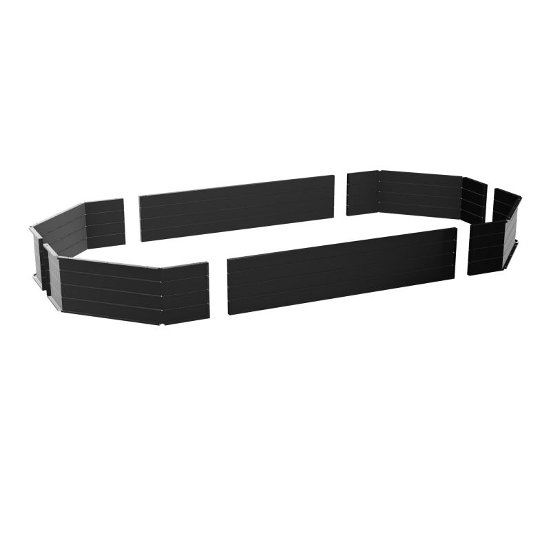 KIT VDF MÉTAL POUR TABLE U FERMÉE L410 CM (2XL130+4 TRIPTYQUES L100) SG